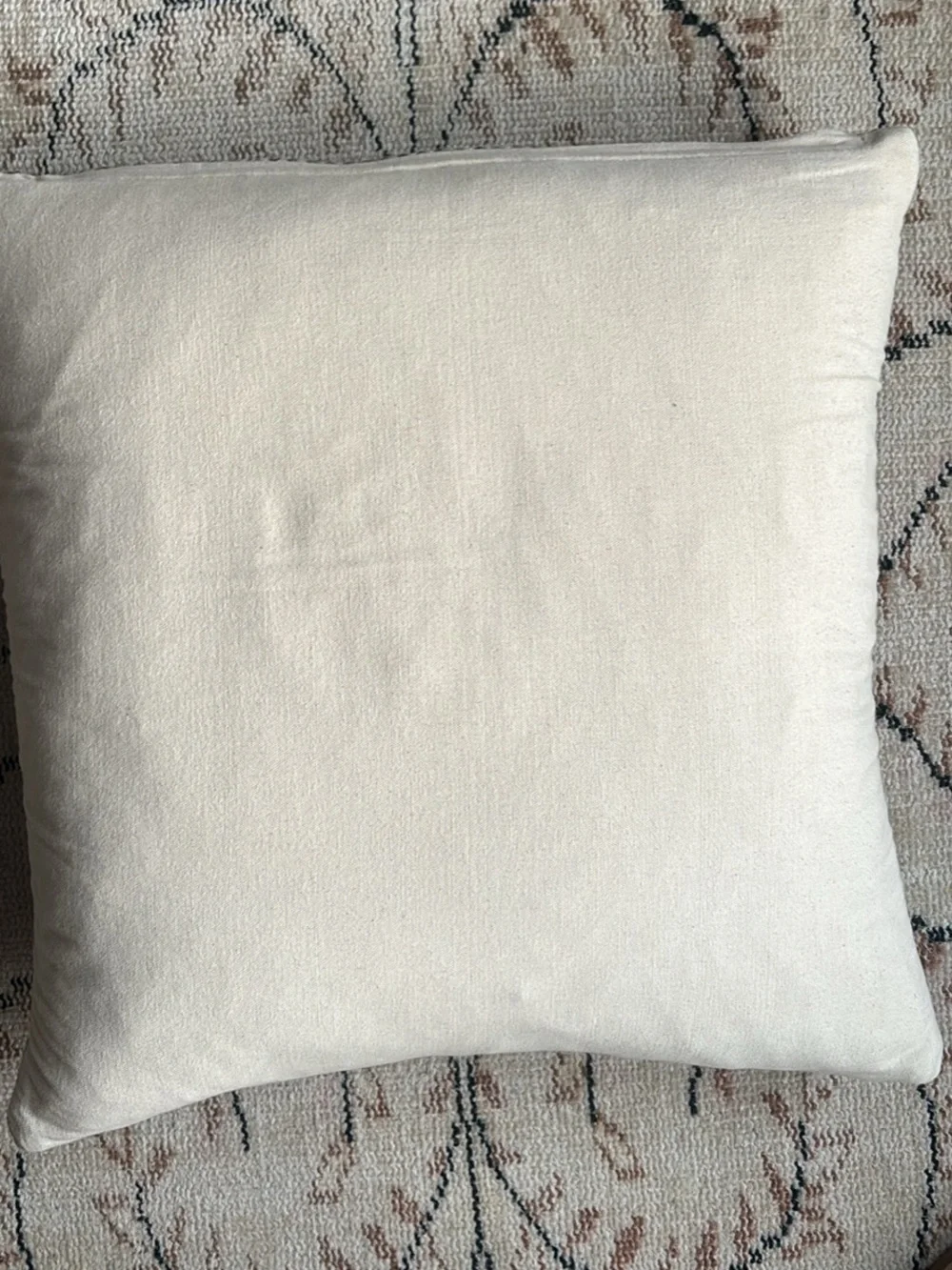 WEST ELM Bold Center Mixed Stripe Pillow Cover | Terracotta